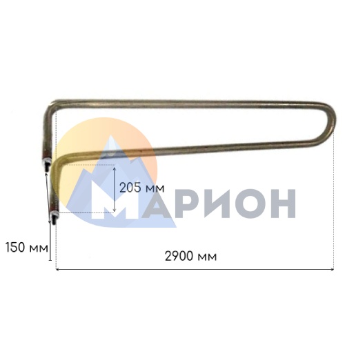 ТЭН 290 D 16/3,5 N 380 Ф15 мо 150 ТЭН 290 D 16/3,5 N 380 Ф15 мо 150